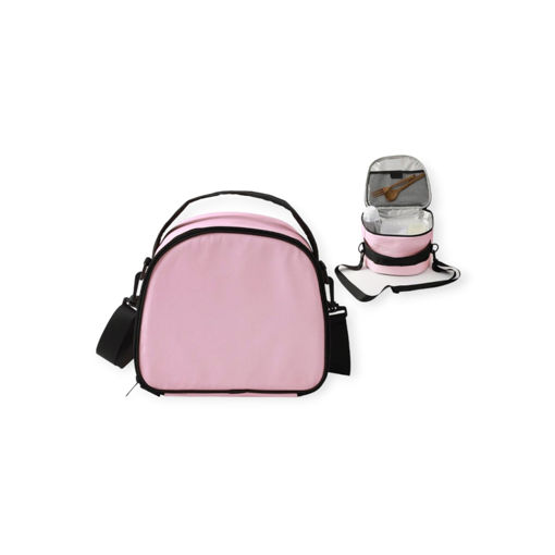Picture of IDRINK LUNCH BAG WITH STRAP PINK
